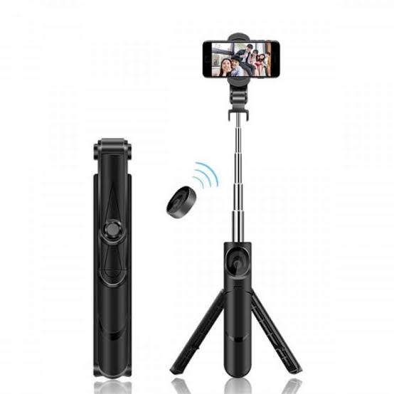 XT02 Wireless Bluetooth Tripod Mobile Phone Selfie Stick